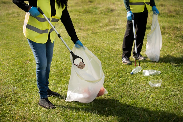 Litter picking and site clearance service in Glasgow